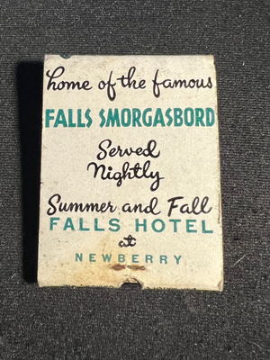 Falls Hotel (Newberry Hotel) - Matchbook (newer photo)